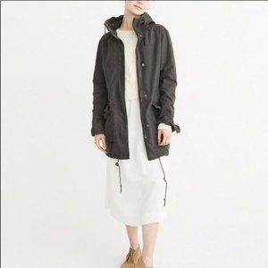 Abercrombie Women's Twill Boyfriend Parka XS
